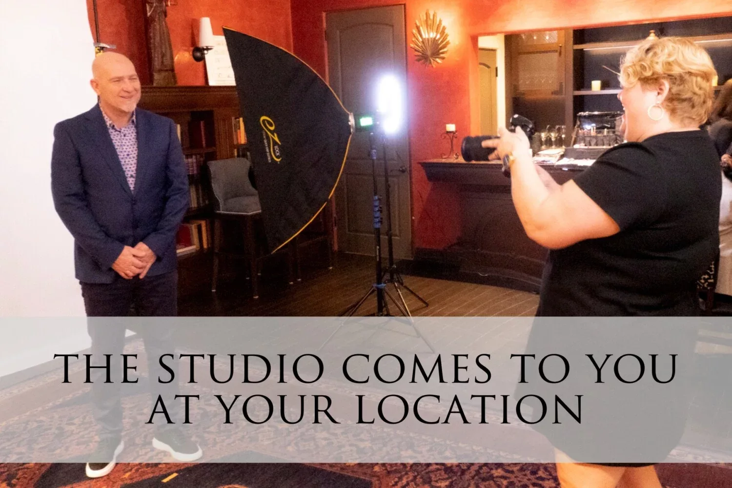 on location corporate headshots with Karianne Munstedt Portrait